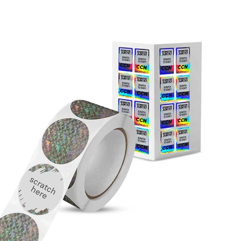 Scratch Off Holograms